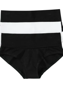 Lot de 3 culottes de grossesse coton