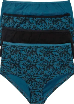 Lot de 4 culottes maxi coton