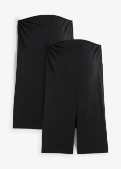 Lot de 2 cyclistes de grossesse en coton