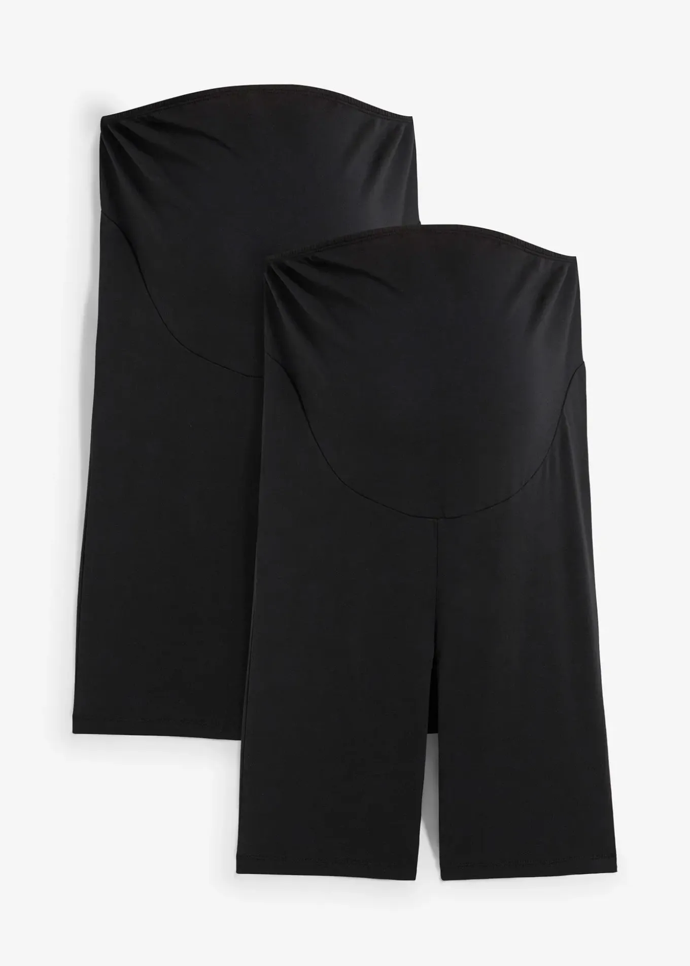 Lot de 2 cyclistes de grossesse en coton