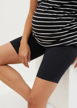 Lot de 2 cyclistes de grossesse en coton