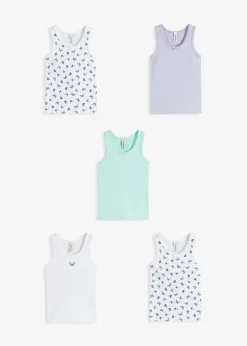 Lot de 5 débardeurs