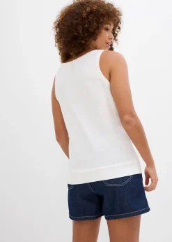 Lot de 2 débardeurs 100% coton