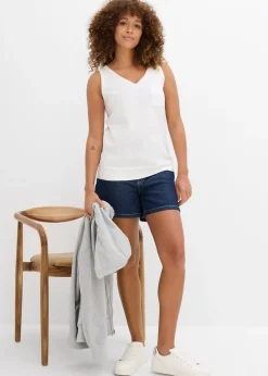 Lot de 2 débardeurs 100% coton