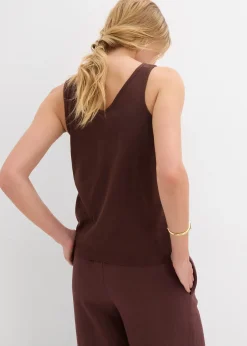 Lot de 2 débardeurs 100% coton