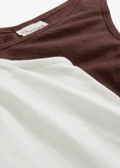 Lot de 2 débardeurs 100% coton