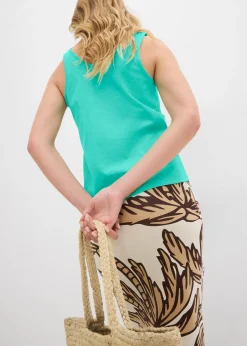 Lot de 2 débardeurs 100% coton