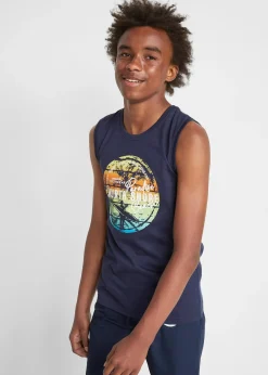 Lot de 2 débardeurs 100% coton