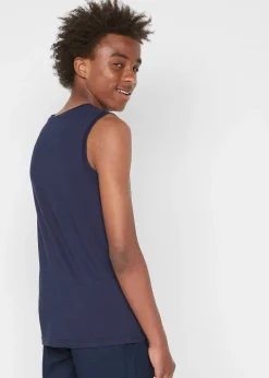 Lot de 2 débardeurs 100% coton