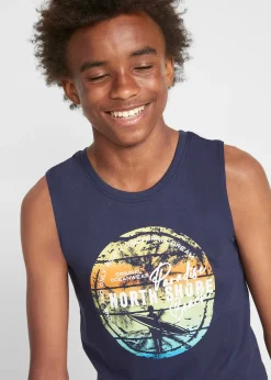 Lot de 2 débardeurs 100% coton