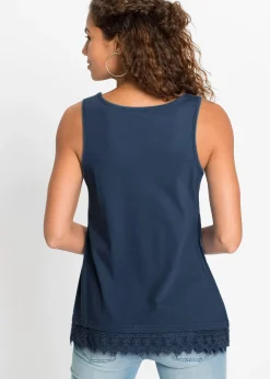 Lot de 2 débardeurs à dentelle