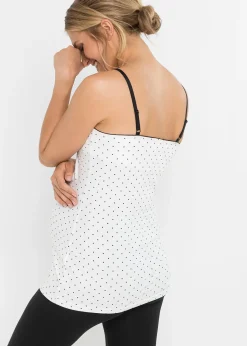 Lot de 2 débardeurs d’allaitement avec coton