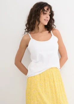 Lot de 2 débardeurs de grossesse et d'allaitement