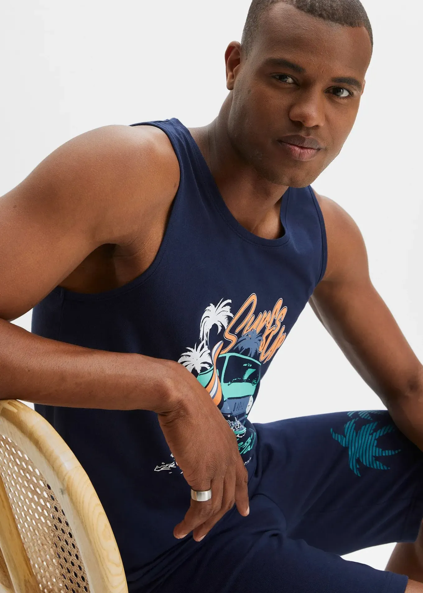 Lot de 2 débardeurs en coton