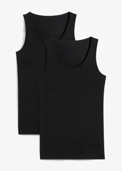 Lot de 2 débardeurs extensibles