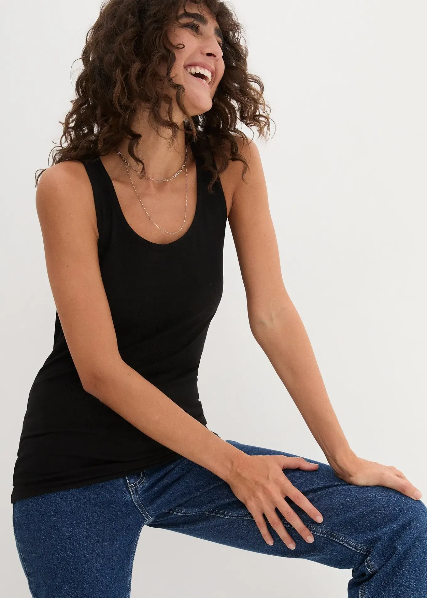 Lot de 2 débardeurs extensibles