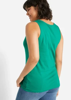 Lot de 5 débardeurs longs 100% coton