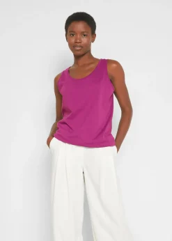 Lot de 5 débardeurs longs 100% coton