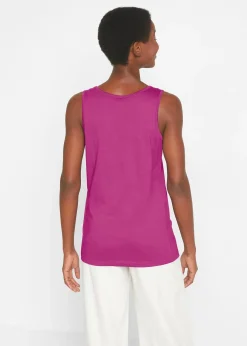 Lot de 5 débardeurs longs 100% coton