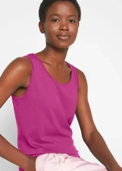 Lot de 5 débardeurs longs 100% coton