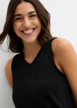 Lot de 2 débardeurs longs 100% coton