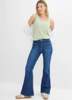 Lot de 5 débardeurs longs 100% coton