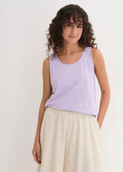 Lot de 5 débardeurs longs 100% coton