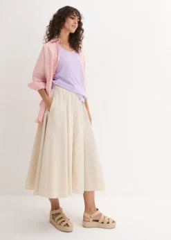 Lot de 5 débardeurs longs 100% coton