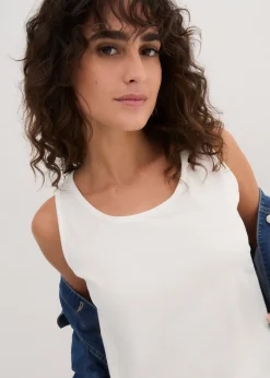 Lot de 5 débardeurs longs 100% coton