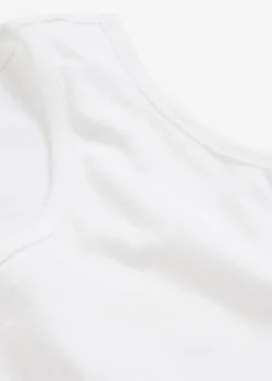 Lot de 5 débardeurs longs 100% coton