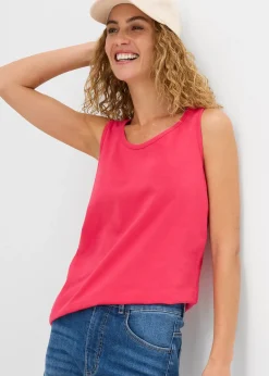 Lot de 5 débardeurs longs 100% coton