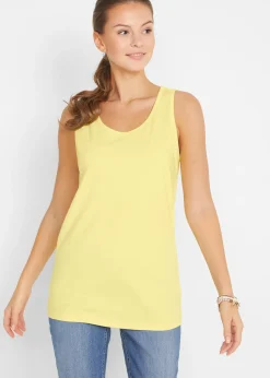 Lot de 5 débardeurs longs 100% coton