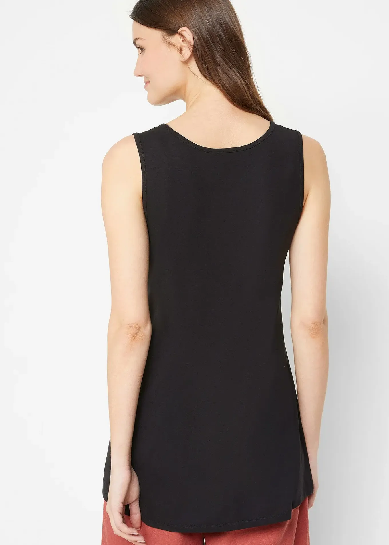 Lot de 2 débardeurs longs en viscose douce