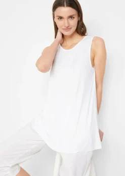 Lot de 2 débardeurs longs en viscose douce