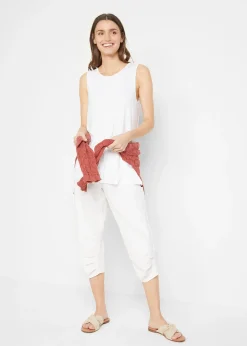 Lot de 2 débardeurs longs en viscose douce