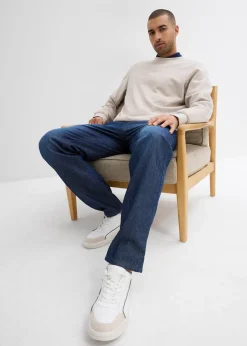 Lot de 2 jeans classiques d’été à taille élastiquée