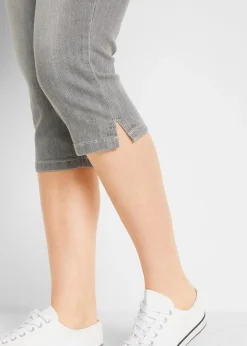 Lot de 2 jeans corsaire extensibles