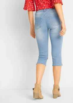 Lot de 2 jeans corsaire extensibles