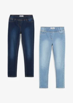 Lot de 2 jeggings taille mi-haute
