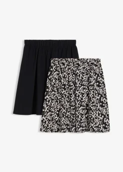 Lot de 2 jupes en jersey