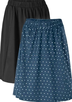 Lot de 2 jupes en jersey