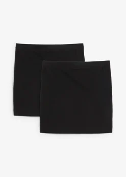 Lot de 2 jupes en jersey coton extensible