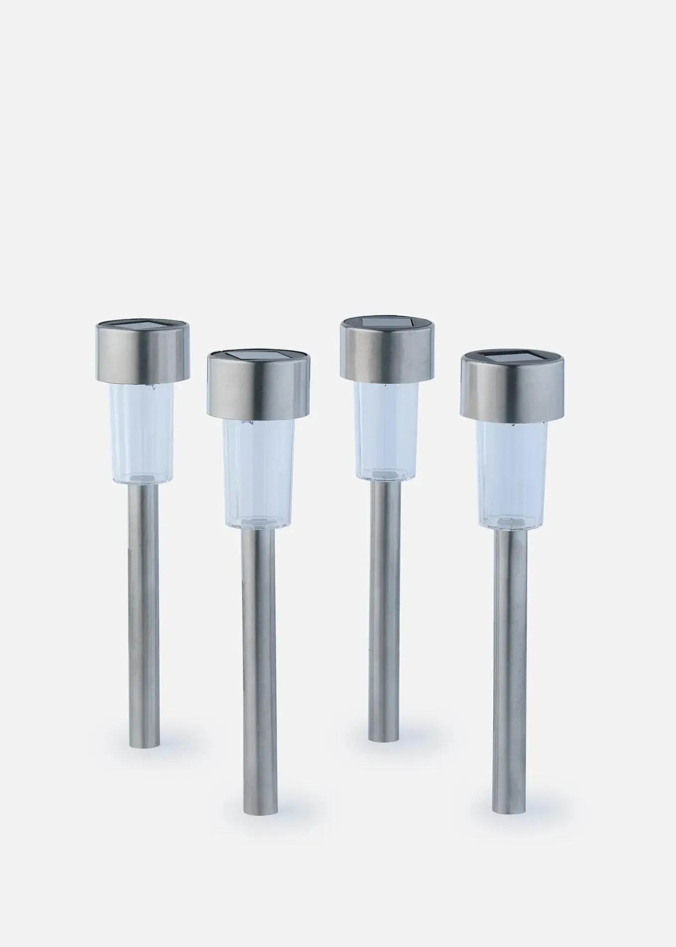 Lot de 4 lampes déco solaires de chemin