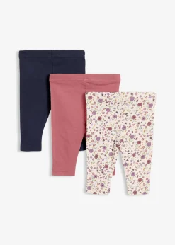Lot de 3 leggings 100% coton