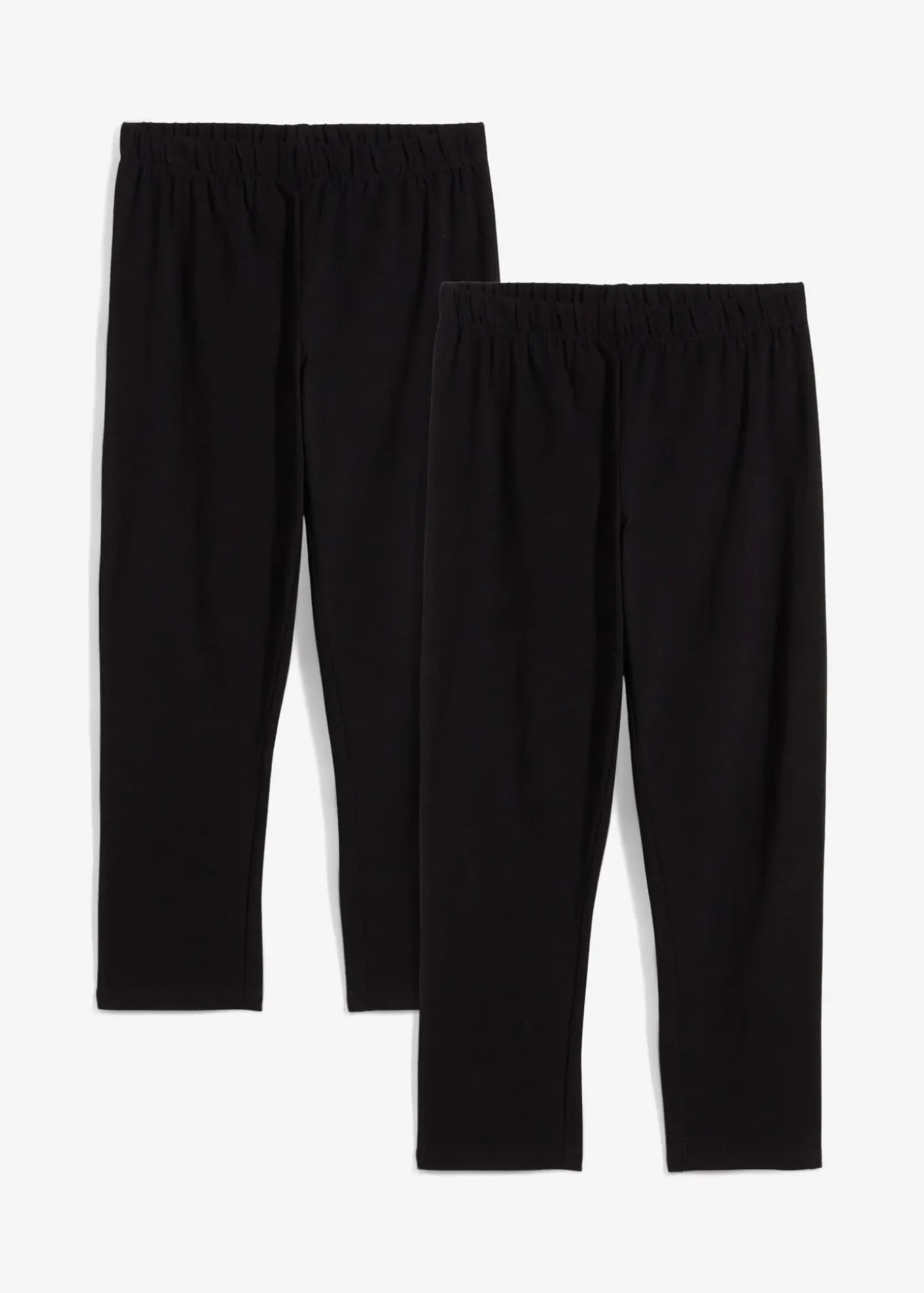 Lot de 2 leggings 3/4 en coton extensible