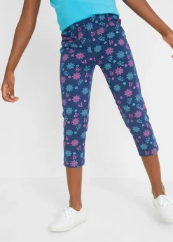 Lot de 2 leggings 3/4 en coton extensible