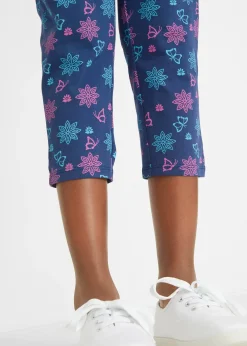 Lot de 2 leggings 3/4 en coton extensible