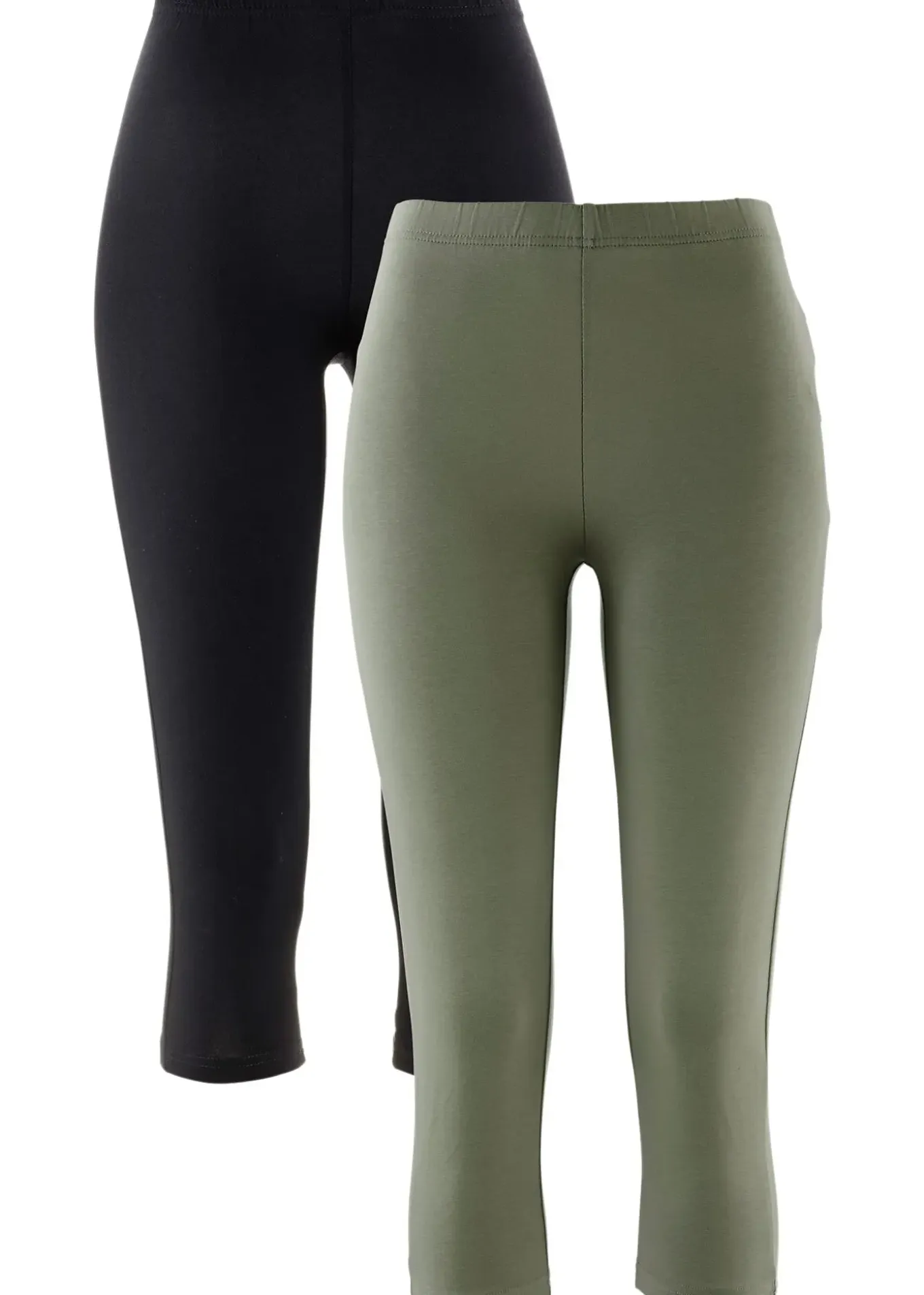 Lot de 2 leggings corsaire étroits