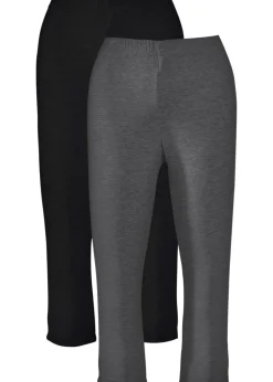 Lot de 2 leggings corsaire étroits