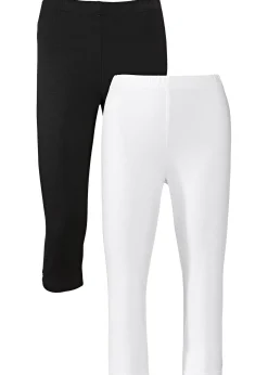 Lot de 2 leggings corsaire étroits